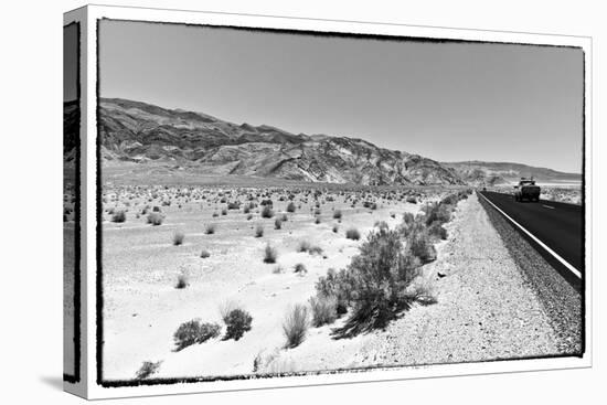 Road view - Death Valley National Park - California - USA - North America-Philippe Hugonnard-Stretched Canvas