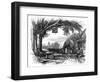 Road Wagon, Pic. Half Hrs-T Williams-Framed Art Print