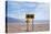 Road Warning Sign in Death Valley National Park-Paul Souders-Stretched Canvas