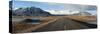 Road with Mountains in the Background, Iceland-null-Stretched Canvas