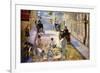 Road Workers, Rue De Berne-Edouard Manet-Framed Art Print