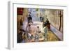 Road Workers, Rue De Berne-Edouard Manet-Framed Art Print