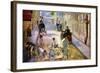 Road Workers, Rue De Berne-Edouard Manet-Framed Art Print