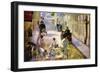 Road Workers, Rue De Berne-Edouard Manet-Framed Premium Giclee Print