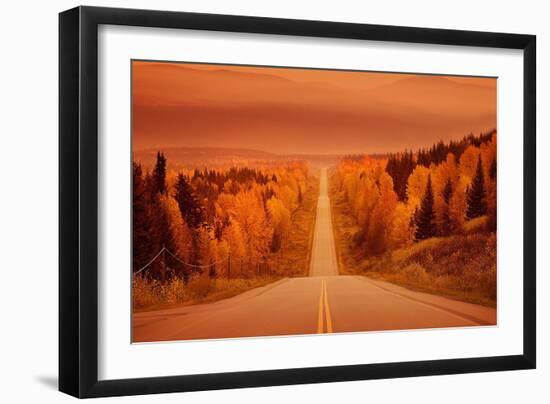 Road-null-Framed Photographic Print