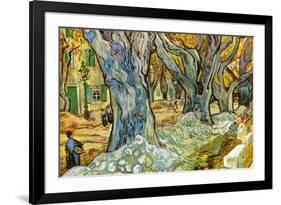 Roadman by Van Gogh-Vincent van Gogh-Framed Art Print