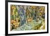 Roadman by Van Gogh-Vincent van Gogh-Framed Premium Giclee Print