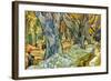 Roadman by Van Gogh-Vincent van Gogh-Framed Art Print