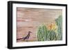 Roadrunner-Lauren Moss-Framed Giclee Print