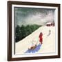 Roads That All Lead To Grandmothers House-Nancy Tillman-Framed Art Print