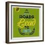 Roads to Rome 1-Lorand Okos-Framed Art Print