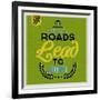 Roads to Rome 1-Lorand Okos-Framed Art Print