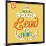 Roads to Rome-Lorand Okos-Mounted Art Print