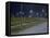 Roadside at Night-Robert Brook-Framed Stretched Canvas