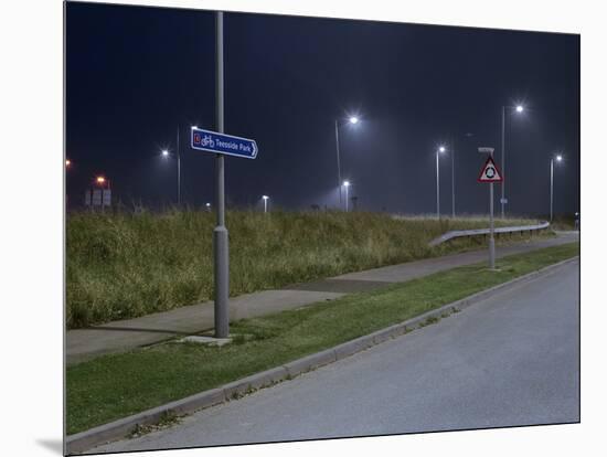 Roadside at Night-Robert Brook-Mounted Photographic Print