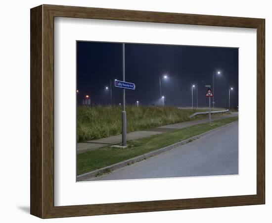 Roadside at Night-Robert Brook-Framed Photographic Print