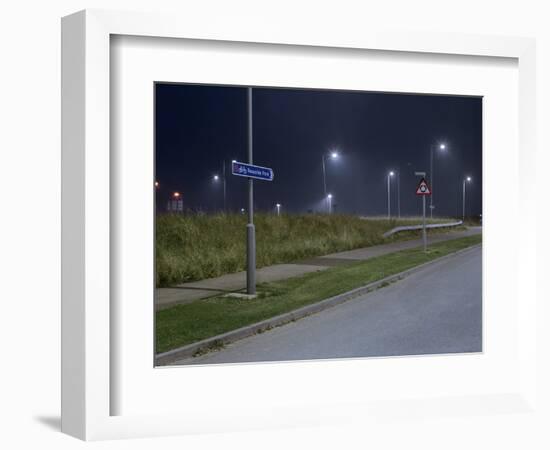 Roadside at Night-Robert Brook-Framed Photographic Print