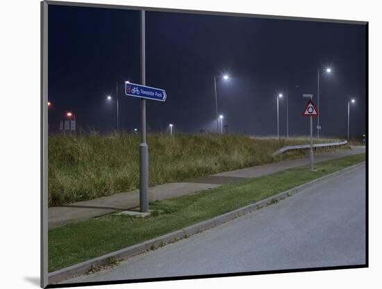 Roadside at Night-Robert Brook-Mounted Photographic Print