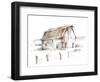 Roadside Barn I-Ethan Harper-Framed Art Print