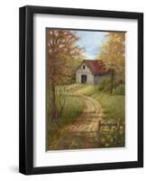 Roadside Barn-Lene Alston Casey-Framed Art Print