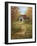 Roadside Barn-Lene Alston Casey-Framed Premium Giclee Print