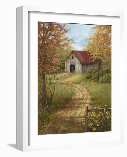 Roadside Barn-Lene Alston Casey-Framed Premium Giclee Print