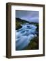 Roadside Blue, Water and Sky Drama Southern Iceland Ring Road-Vincent James-Framed Photographic Print