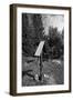 Roadside calvaries at the edge of the forest-Klaus Scholz-Framed Photographic Print