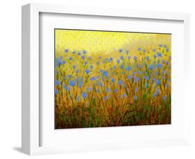 Roadside Chickory-John Newcomb-Framed Premium Giclee Print