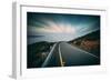 Roadside Clouds, Marin Headlands, San Francisco-Vincent James-Framed Photographic Print