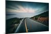 Roadside Clouds, Marin Headlands, San Francisco-Vincent James-Mounted Photographic Print