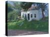 Roadside Cottage, 1889-Dennis Miller Bunker-Stretched Canvas