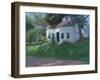 Roadside Cottage, 1889-Dennis Miller Bunker-Framed Art Print