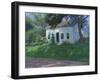 Roadside Cottage, 1889-Dennis Miller Bunker-Framed Art Print