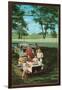 Roadside Family Picnic-null-Framed Art Print