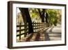 Roadside Fence-Lance Kuehne-Framed Photographic Print