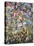 Roadside Fragmentation-James W Johnson-Stretched Canvas