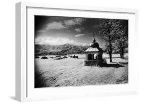 Roadside Shrine, Entrance to the Carpathian Mountains, Romania-Simon Marsden-Framed Giclee Print