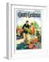 "Roadside Stand," Country Gentleman Cover, September 1, 1927-William Meade Prince-Framed Premium Giclee Print