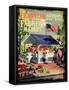 Roadside Stand-Hardie Gramatky-Framed Stretched Canvas