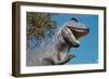 Roadside Tyrannosaurus Rex-null-Framed Art Print