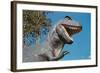 Roadside Tyrannosaurus Rex-null-Framed Art Print