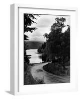 Roadside View of Loch Ard, 1946-Daily Record-Framed Photographic Print