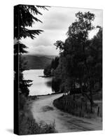 Roadside View of Loch Ard, 1946-Daily Record-Stretched Canvas