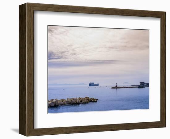 Roadstead of Naples-enricocacciafotografie-Framed Photographic Print