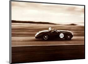 Roadster-null-Mounted Art Print