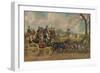 'Roadsters, New London Union Coach', c1840, (1929)-Charles Hunt-Framed Giclee Print