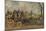 'Roadsters, New London Union Coach', c1840, (1929)-Charles Hunt-Mounted Giclee Print