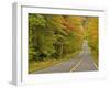 Roadway Through White Mountain National Forest, New Hampshire, USA-Adam Jones-Framed Photographic Print