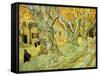 Roadworks At Saint-rémy, 1889-Vincent van Gogh-Framed Stretched Canvas